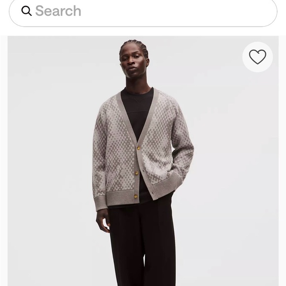 Lululemon Merino Wool-Blend Cardigan SLNSH Collection